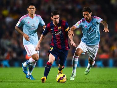 شکست 1 بر 0 بارسا برابر سلتا