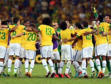 استقبال هواداران برزیلی از تیم ملی کشورشان