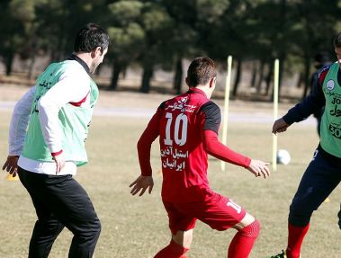 تمرین پنجشنبه پرسپولیس پشت درهای بسته تمرین پنجشنبه پرسپولیس