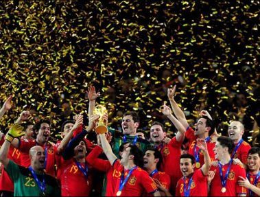 سقوط اسپانيا به رده دهم رنکينگ فيفا