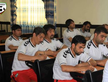 کلاس مربیگری درجه B آسیا با حضور مدرس ایرانی در کابل