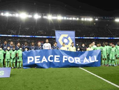 واکنش PSG و سنت اتین به جنگ اوکراین: صلح برای همه!