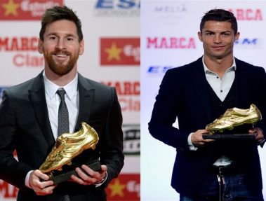 جایگاه لیونل مسی و کریستیانو رونالدو در رده‌بندی مدعیان کسب برترین گلزنان باشگاه فوتبال اروپا