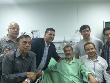 علی دایی به ملاقات مایلیکهن رفت