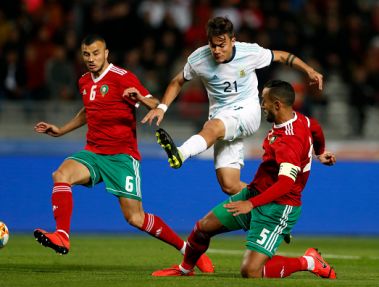 پیروزی دشوار آرژانتین در خانه مراکش