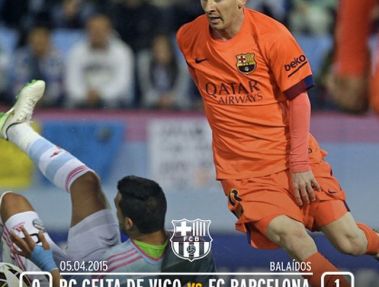 متئو دوباره مادرید را داغ کرد! [ سلتا 0-1 بارسا ]