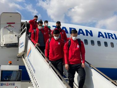 بازگشت تیم ملی از ازبکستان