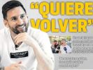 روزنامه‌های اسپانیا: مسی‌ می‌خواهد برگردد