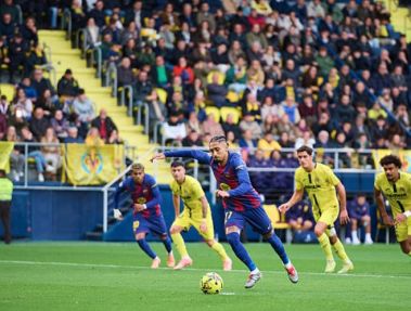 ویارئال 0-2 بارسا: پایان شیرین سال برای کاتالان‌ها