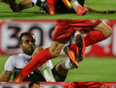این خطا روی بازیکن پرسپولیس پنالتی نبود؟!