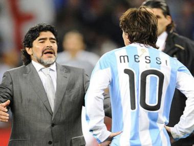 آیا مارادونا به لیونل مسی حسادت می کند؟