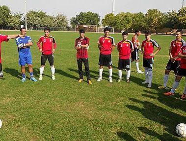 تیم ملی فوتبال افغانستان در دبی اردو میزند