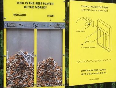 رای گیری با سیگار : مسی بهتر است یا رونالدو ؟
