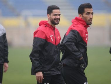 کری خوانی و نشاط به تمرین پرسپولیس برگشت!