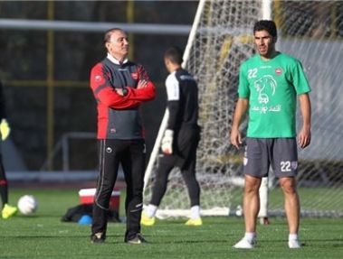 گزارش تمرین پرسپولیس