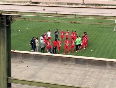 حضور بازیکنان پرسپولیس در تمرین امروز