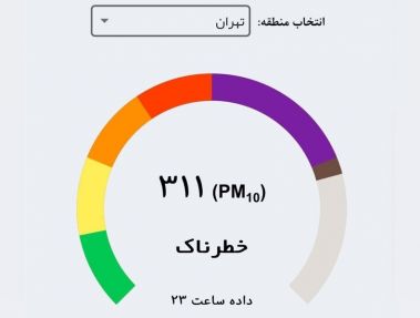 احتمال لغو تمرین استقلال بخاطر آلودگی هوا