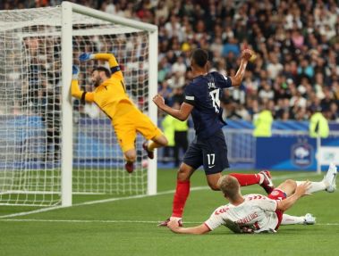 فرانسه 1-2 دانمارک؛ کورنلیوس استادو فرانس را مبهوت کرد