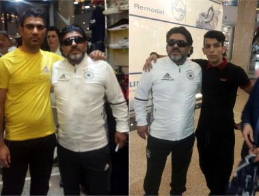 مارادونا در ایران؟! + عکس