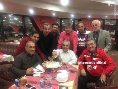 برانکو برای طاهری جشن تولد گرفت