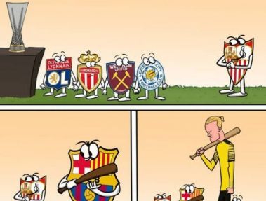 کاریکاتور از فصل آینده لیگ اروپا