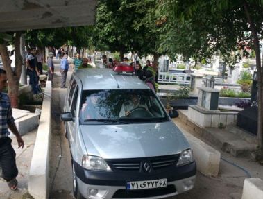 پیکر هادی نوروزی به بابل رسید
