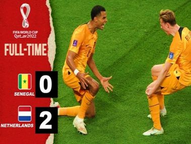 هلند 2 - سنگال 0، نارنجی ها مدعی ظاهر شدند