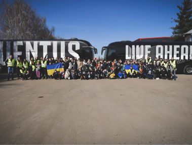 اقدام خیرخواهانه یوونتوس و کمک به پناهندگان اوکراینی